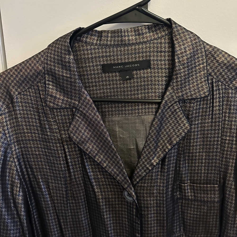 Marc Jacobs Metallic Button Down - image 2